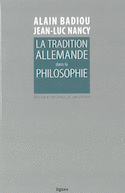 Tradition allemande dans la philosophie (La)